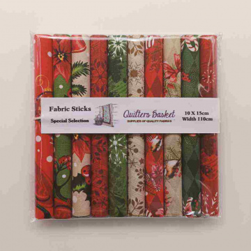 Xmas Fabric Sticks  