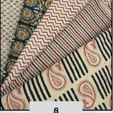 Indian Cotton Set 8 (1-5)