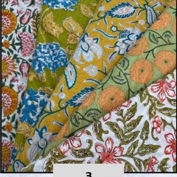 Indian Cotton set 3 (1-5)