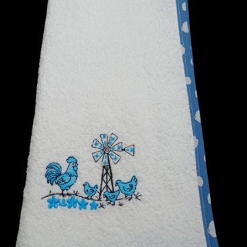 Windpomp & Blue Chickens