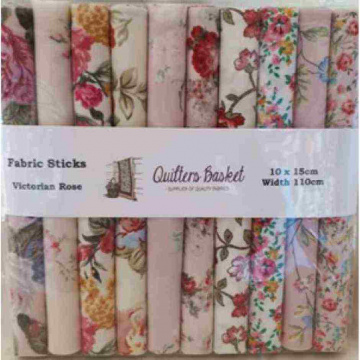 Victorian Roses Fabric Sticks 
