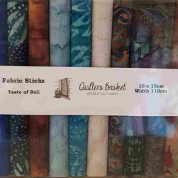 Taste of Bali  Fabric Sticks  