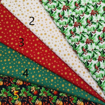 Xmas3 - 100 % Quilters cotton  
