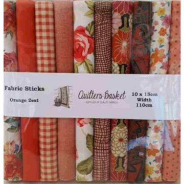 Orange Zest Fabric Sticks 