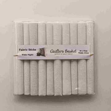 White nights Fabric Sticks  